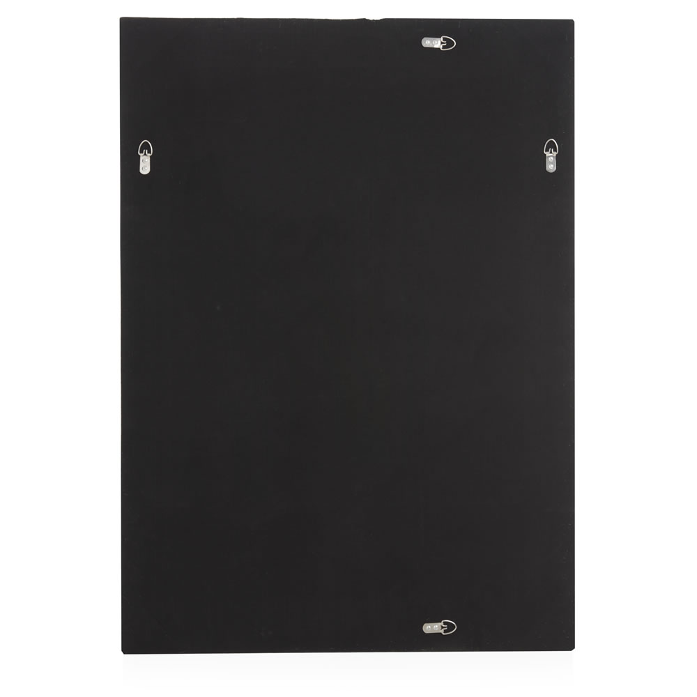 Wilko 75 x 105cm All Glass Frame Wall Mirror Wilko