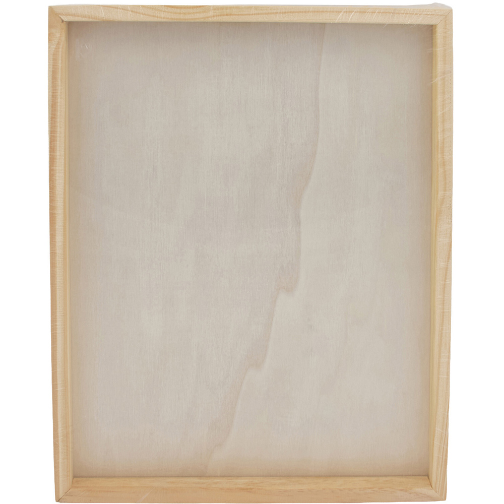 Pack of 3 Wooden Painting Boards Neutral 11 x 14 inch Image 2