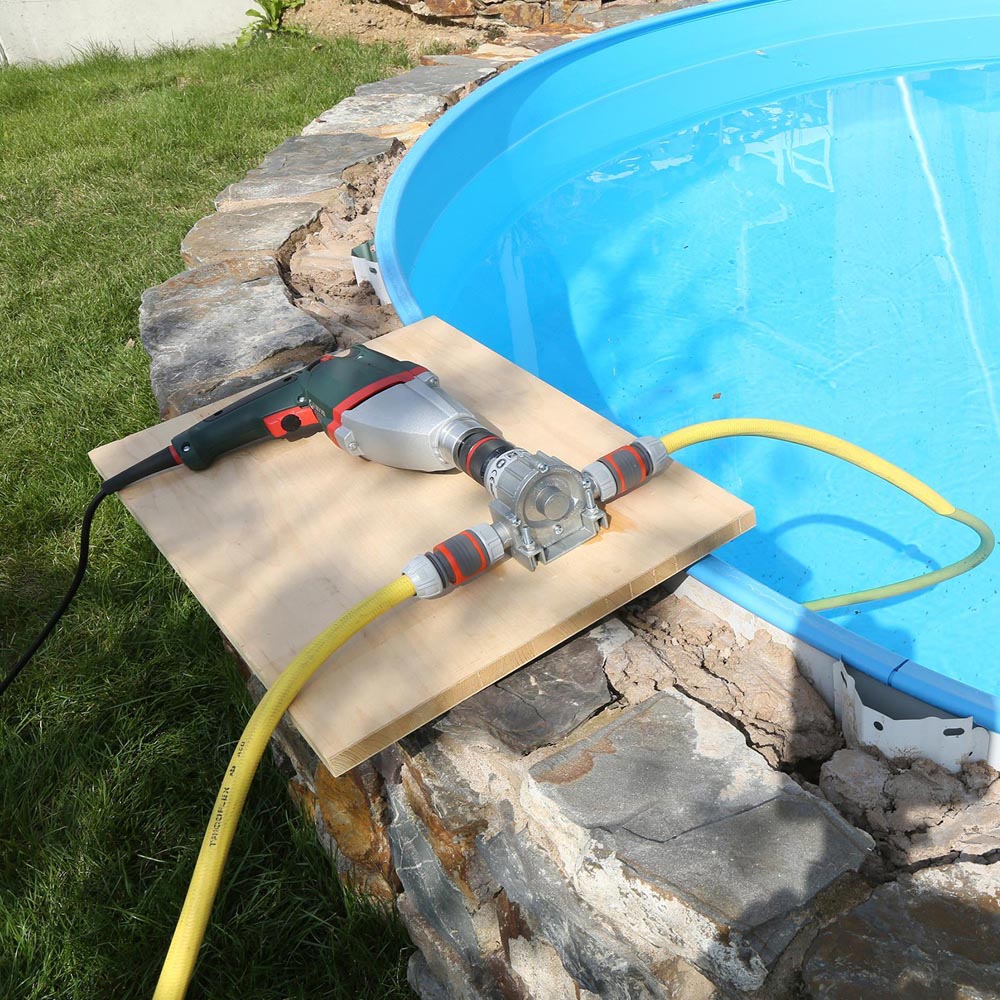 Wolfcraft R211487 Pump with Metal Casing for Pumping Liquids Image 5