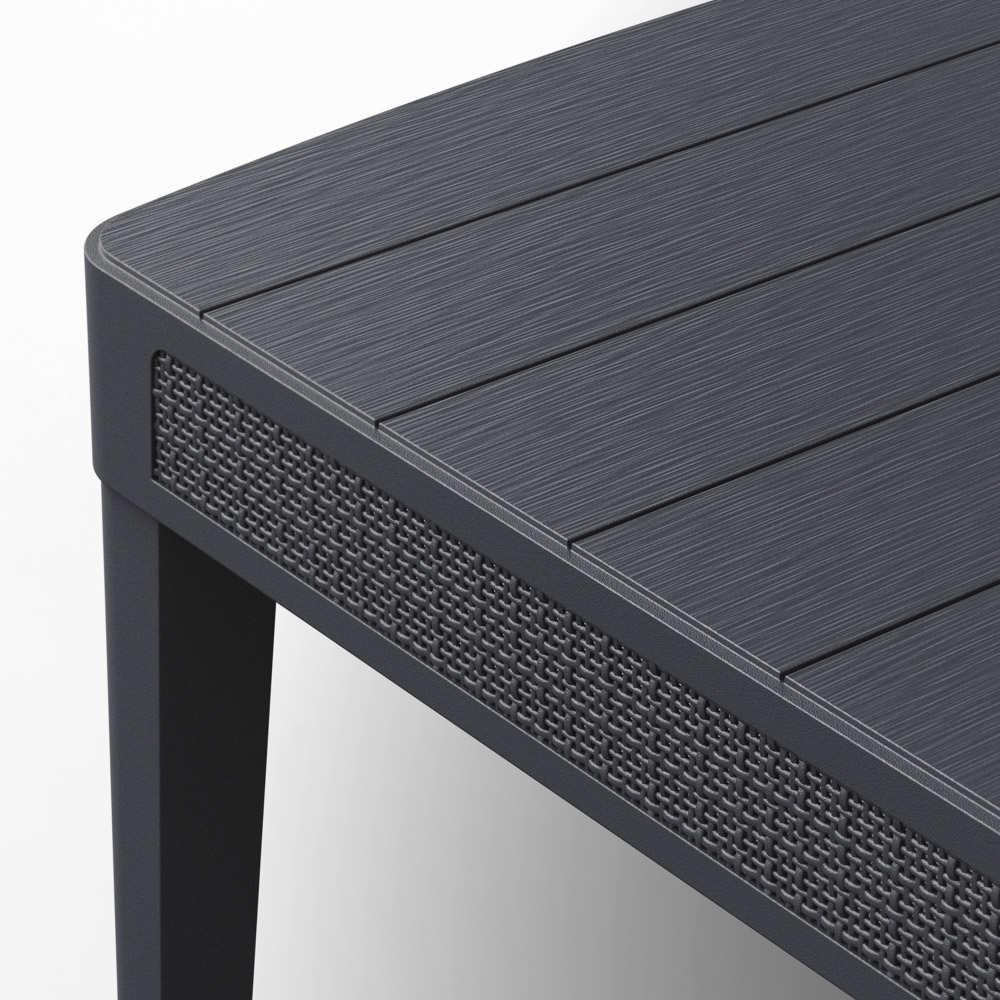 Keter Atlas 4 Seater Graphite Garden Lounge Set Image 6