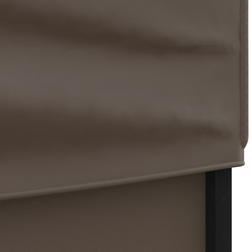 vidaXL 2 x 2m Taupe Foldable Gazebo Party Tent Image 6