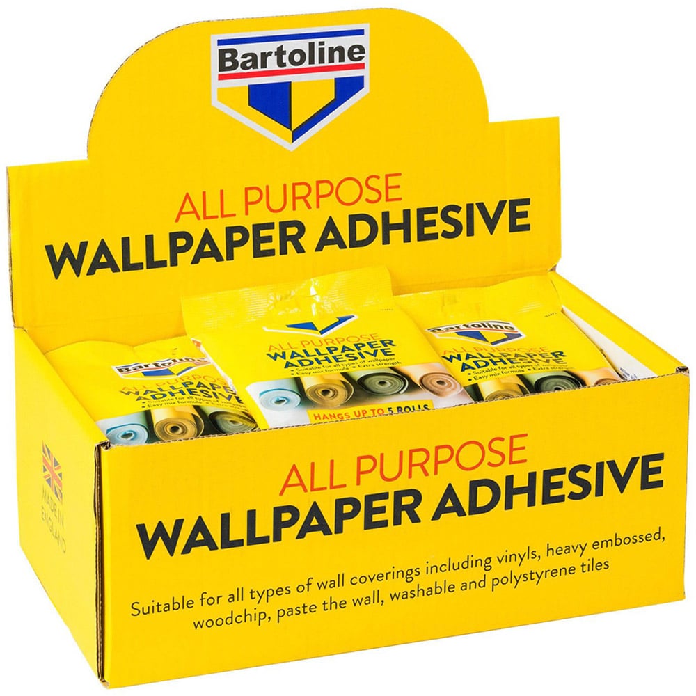 Bartoline All Purpose Wallpaper Adhesive Sachet 95g 5 Pack Image