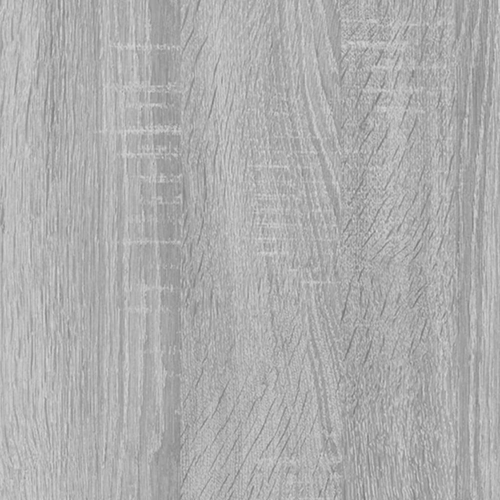 vidaXL 100cm Set of 4 Grey Sonoma Cube Floating Wall Shelf Image 8