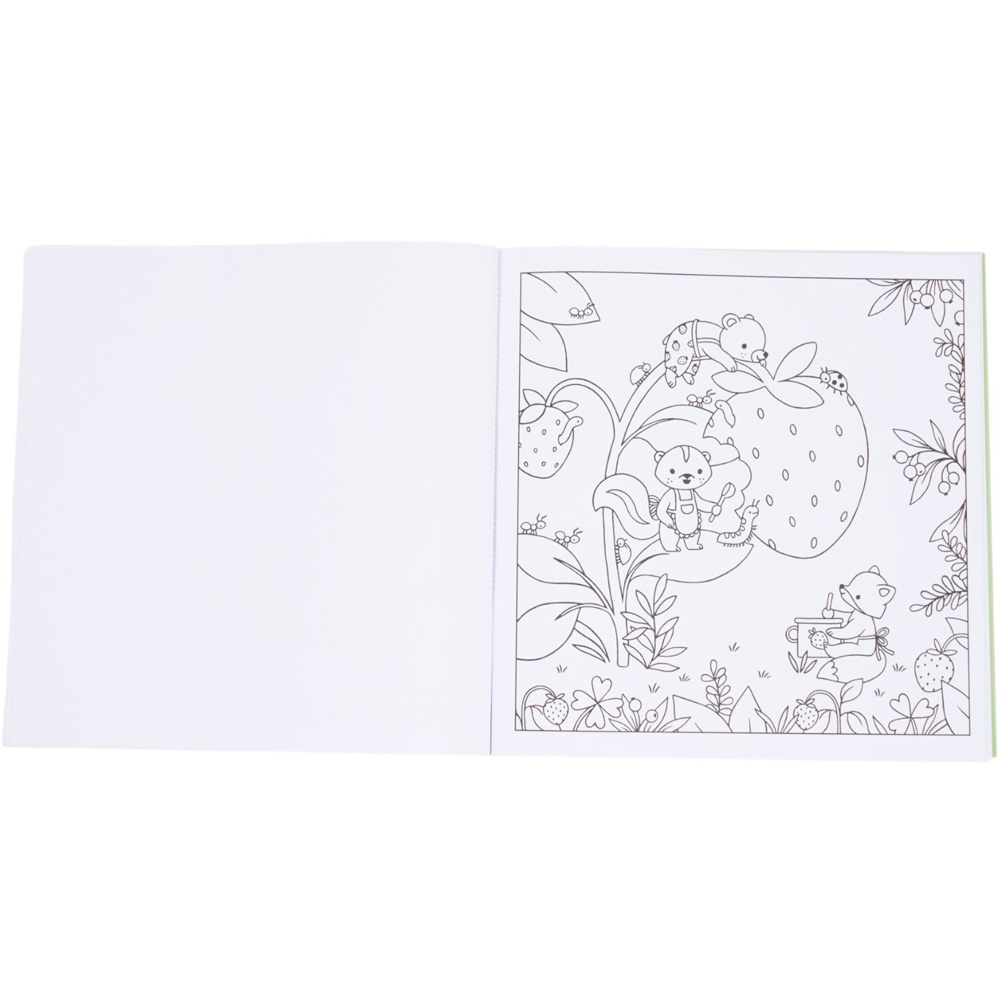 Tiny Forest Folk Cozy Colouring Book Image 6