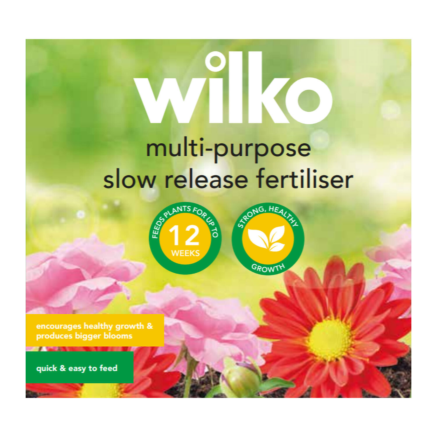 wilko Multi Purpose Slow Release Feed - Green Image 1
