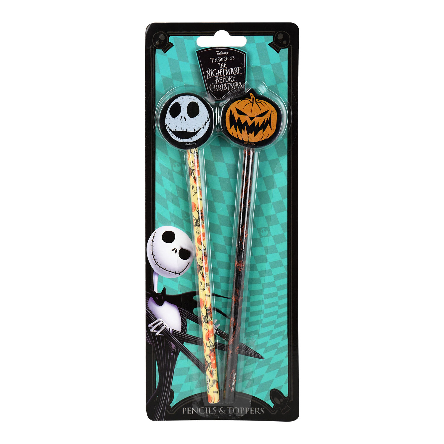 Pack of 2 Nightmare Before Christmas Pencils Image 1