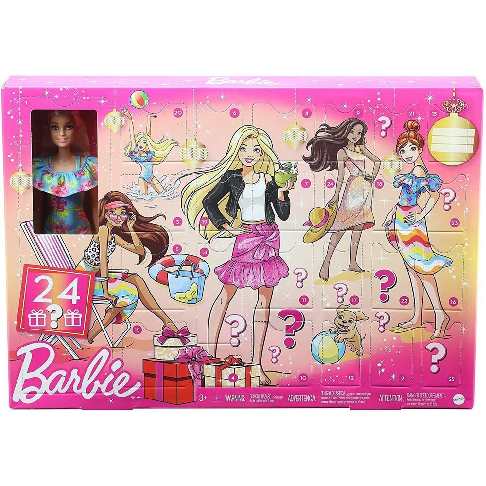 Barbie Advent Calendar Pink Image 1