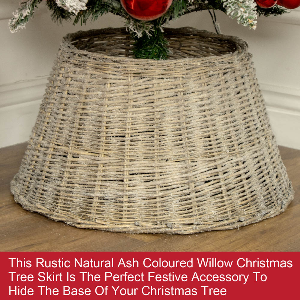 The Christmas Workshop Ash Willow Christmas Tree Skirt  Image 6