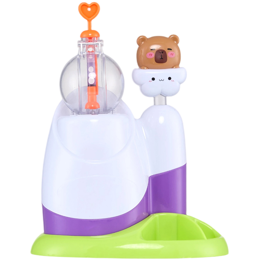 H&O Direct 320 Piece Kids Pink Capybara DIY Bubble Making Kit Image 2