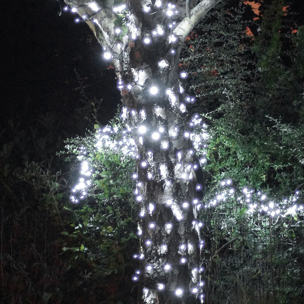 Eagle Connect Cool White LED Black String Light 60m Image 4