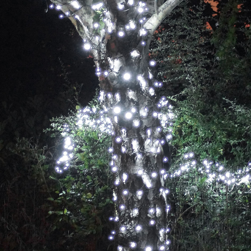 Eagle Connect Cool White LED Black String Light 45m Image 4
