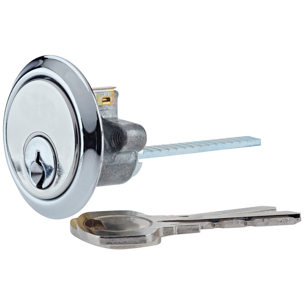 Polished Chrome Rim Cylinder Image