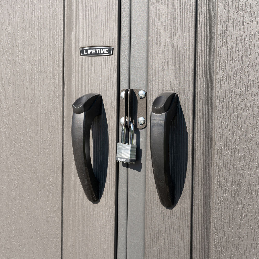 Lifetime Products 8 x 12.5ft Double Door Garden Storage Shed Image 4