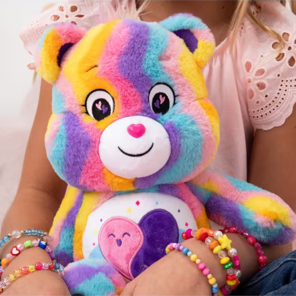 Basic Fun Care Bears Medium Plush Friends Forever Bear Soft Toy 35cm Image 5