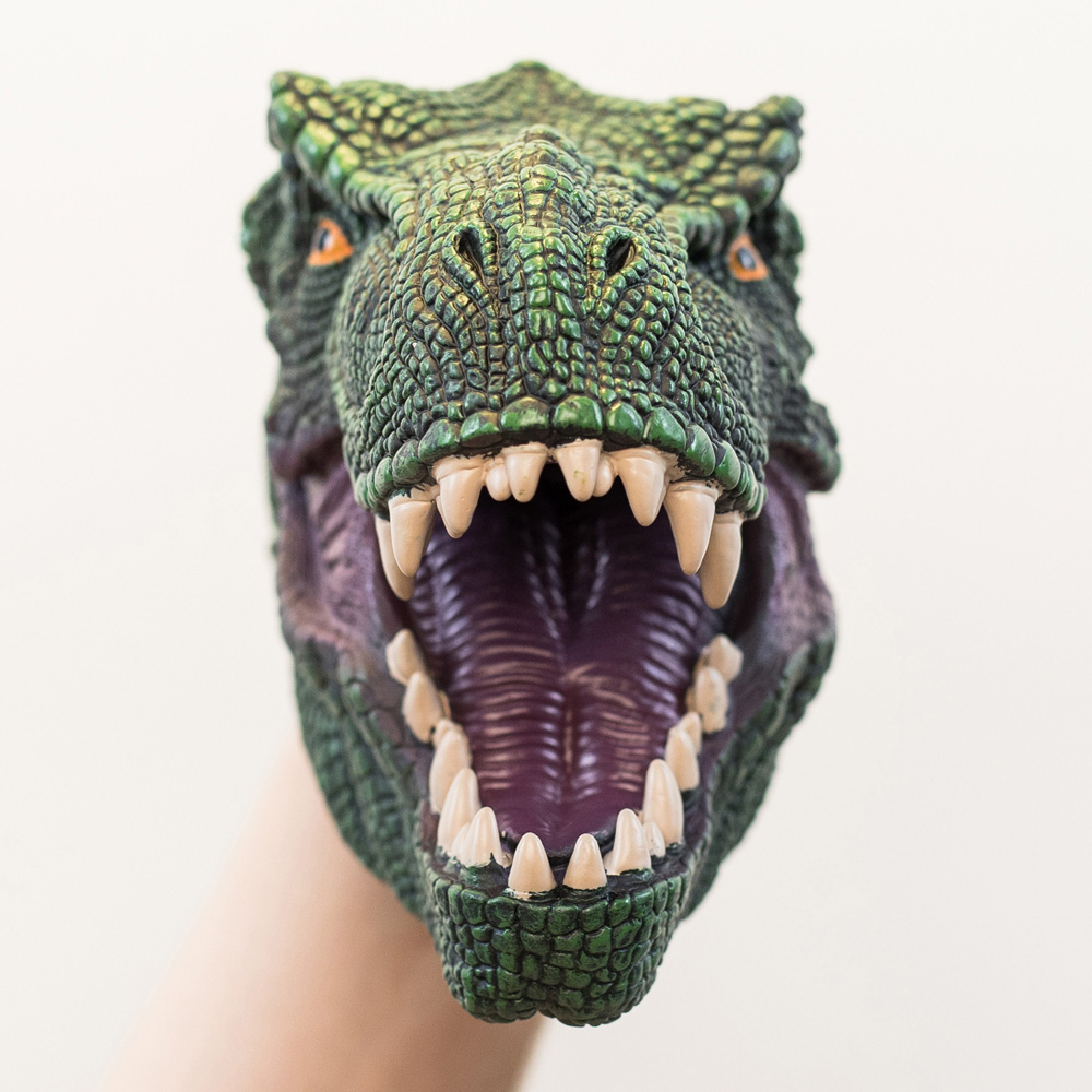 Wild Thingz Green Trex Hand Puppet Image 7
