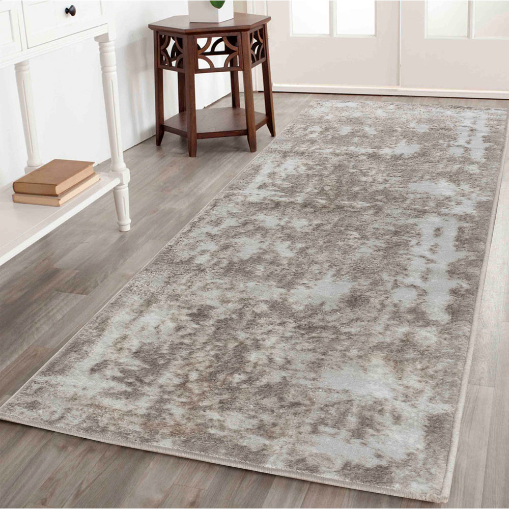 Desire Rugs Serenity Stone Abstract Acrylic Rug 80 x 150cm Image 5