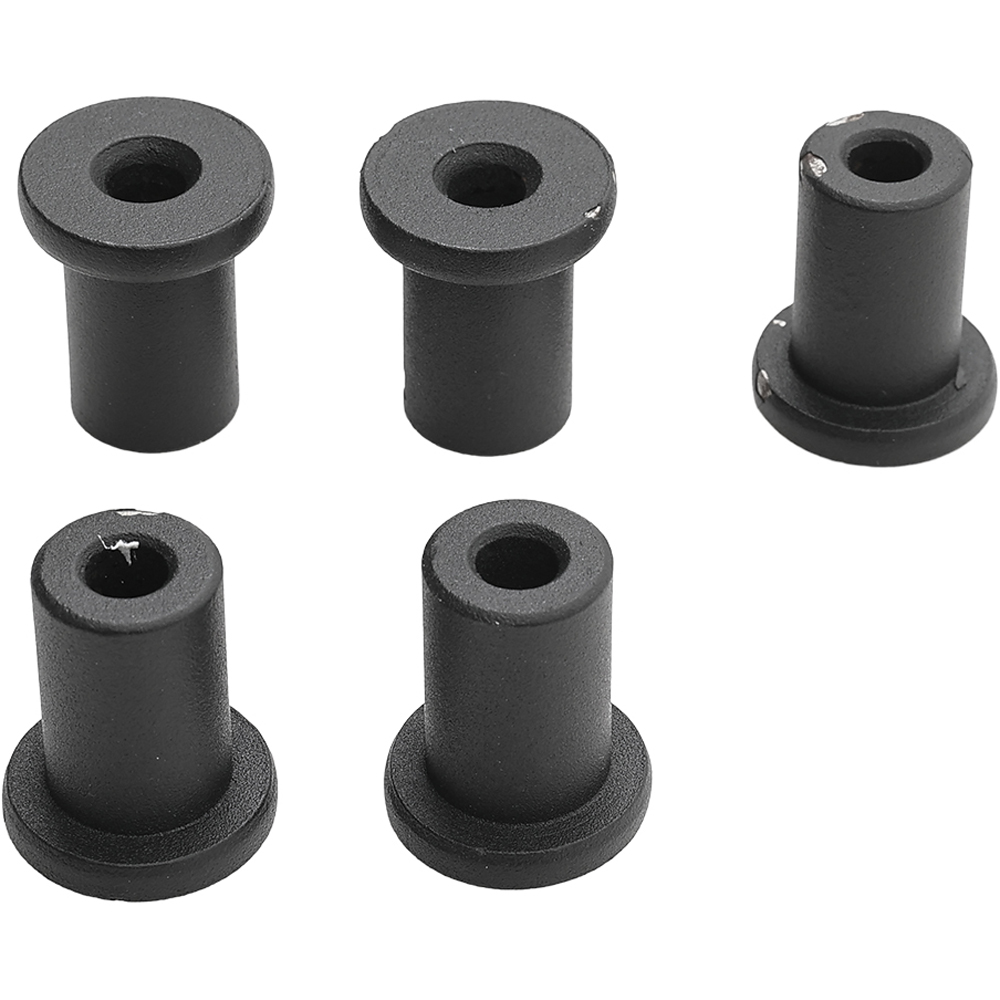 Living and Home 6ft Black Rustic Steel Sliding Barn Door Track System Hardware Kit and Wheel Rollers Image 5