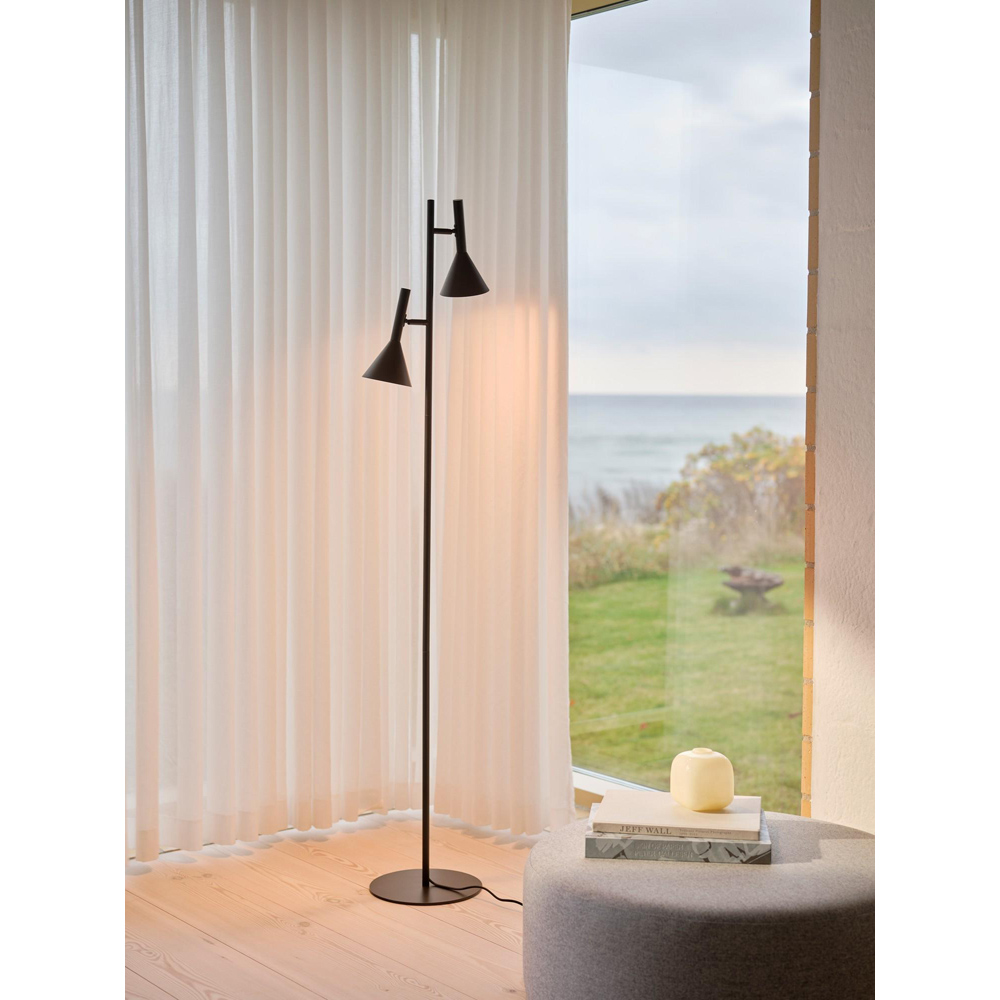 Nordlux Kelvis Black Floor Lamp Image 2