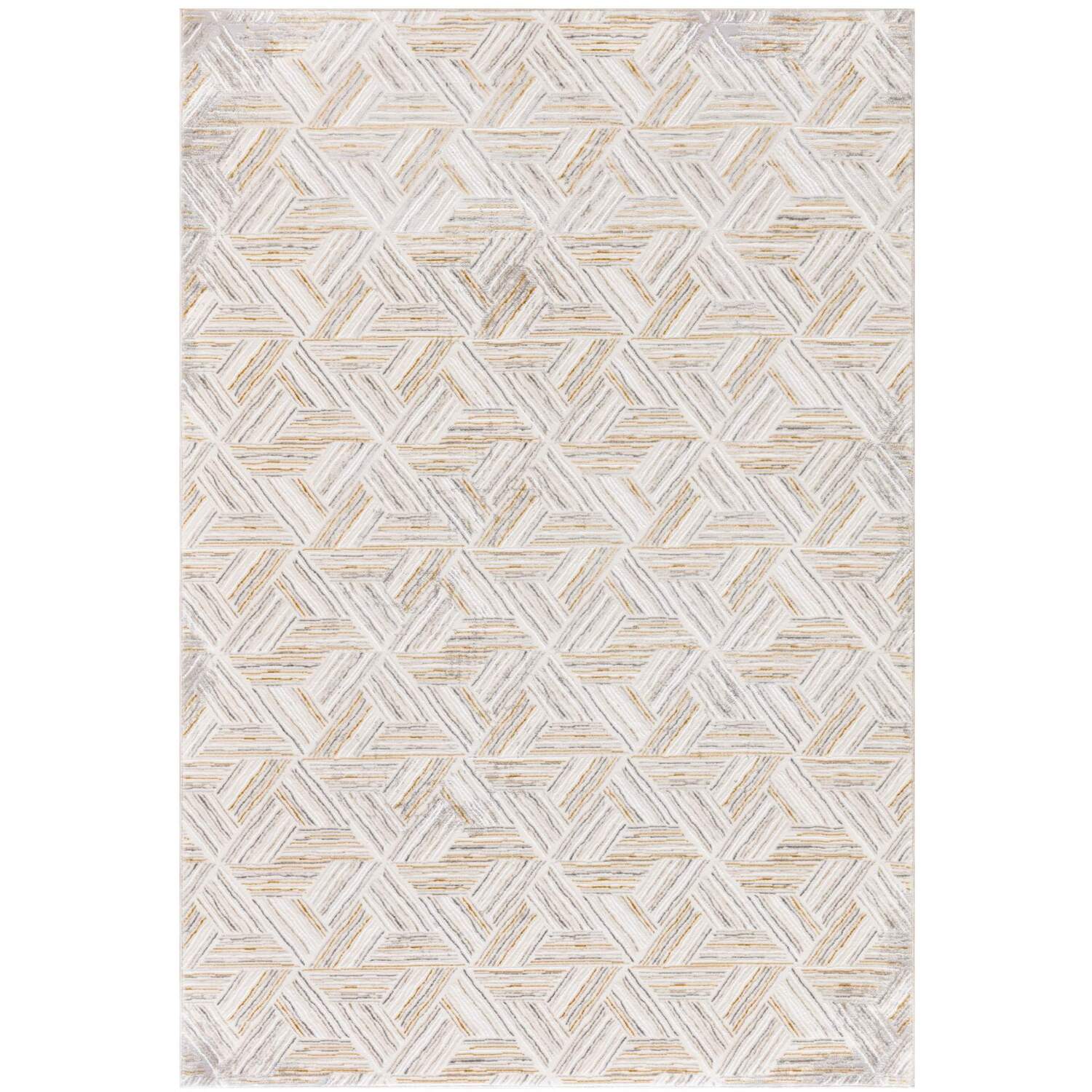Samba Geo Rug - Grey / 160cm Image 1