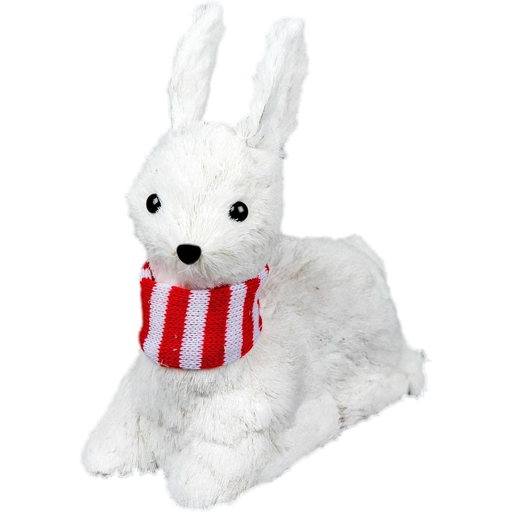 Shatchi Snow Lying Deer Figurine Image 1