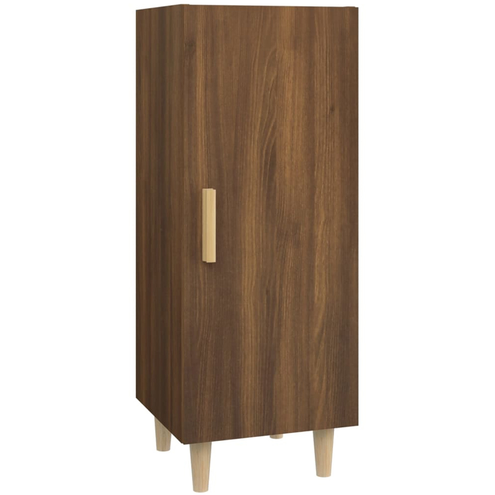 vidaXL Single Door Brown Sideboard Image 2