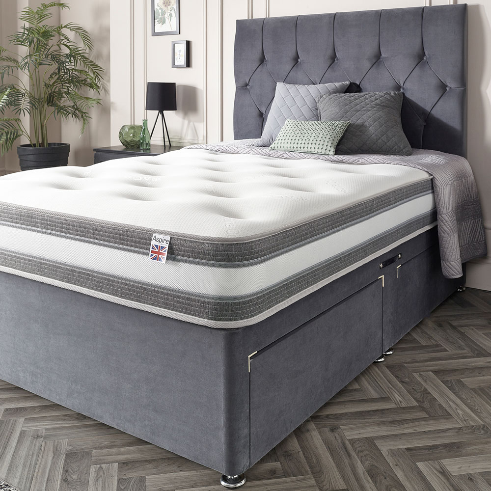 Aspire Single Cashmere 1000 Pocket Tufted Mattress Image 6