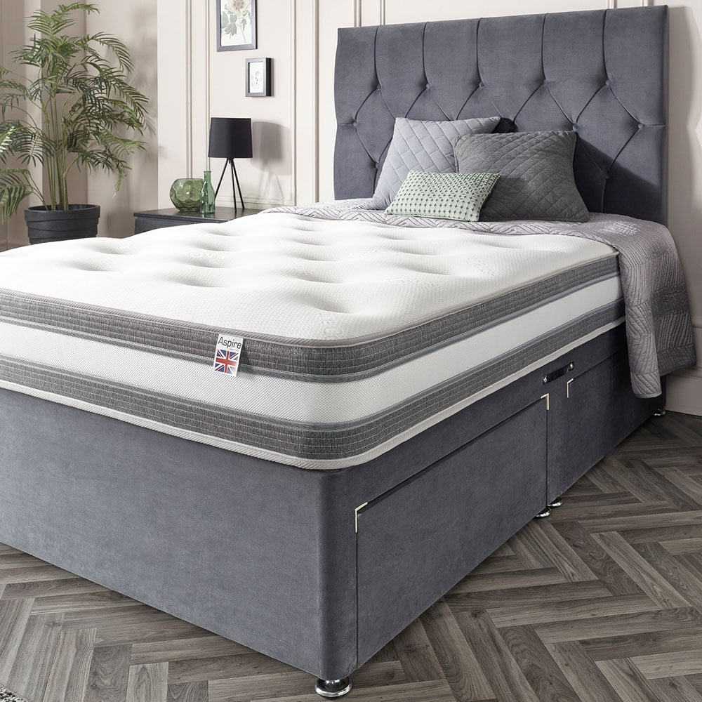 Aspire Super King Cashmere 1000 Pocket Tufted Mattress Image 6