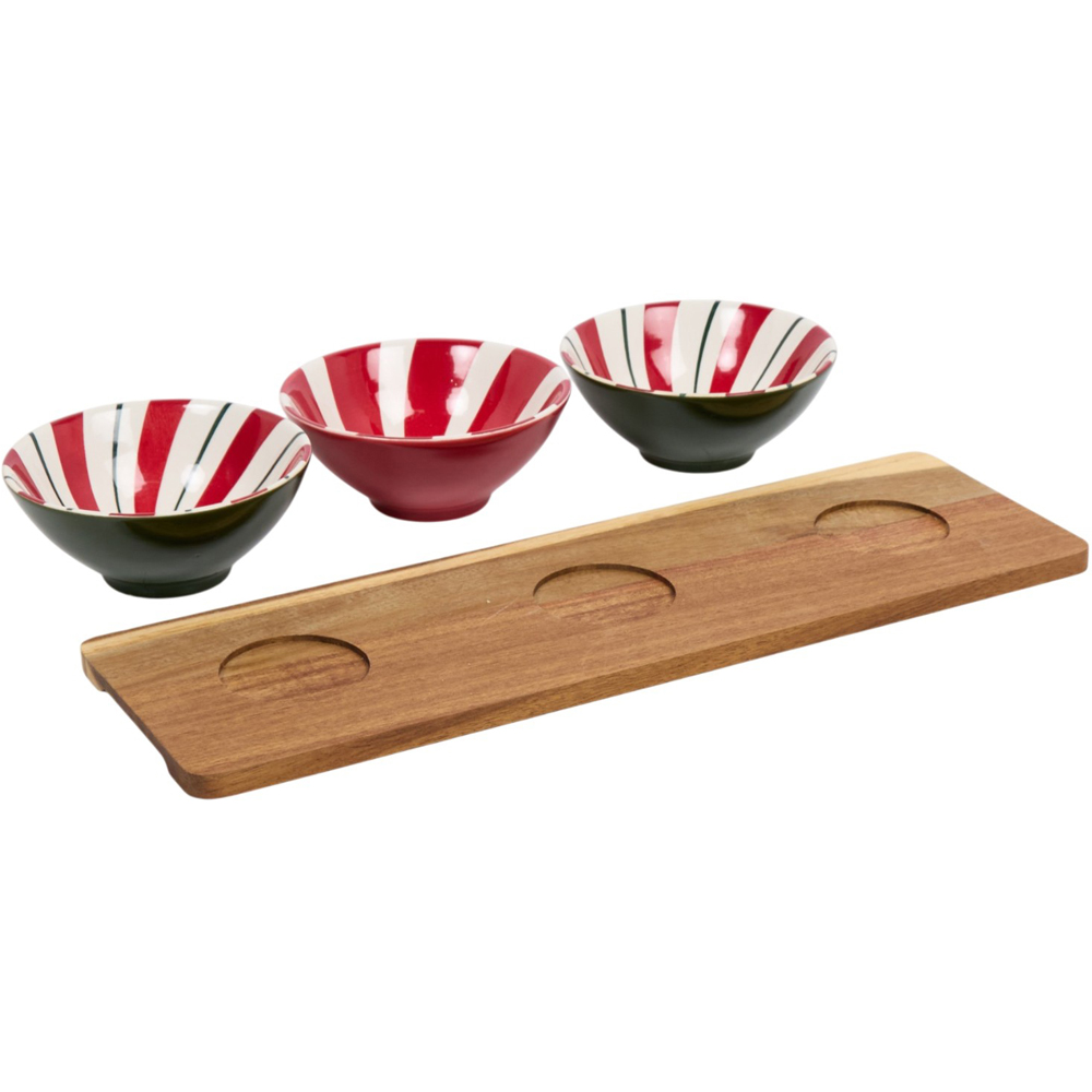 Pack of 3 Candy Cane Dip Bowls Image 5