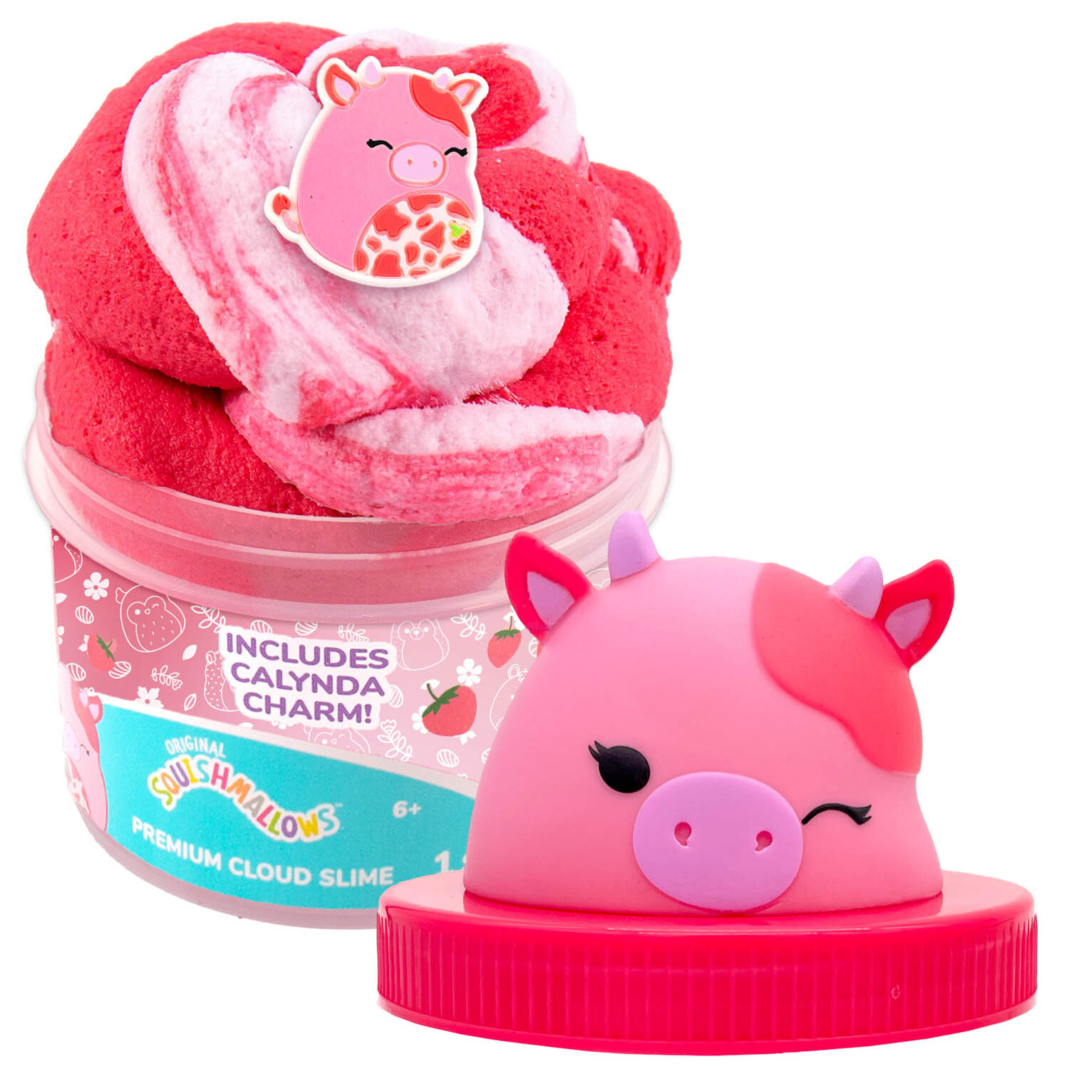 Squishmallows Slime Jar with Topper - Multicolour Image 2