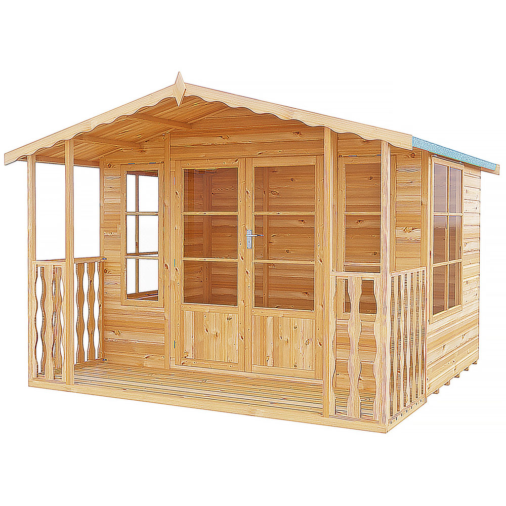 Shire Woburn 10 x 9ft Shiplap Garden Shed Image 1