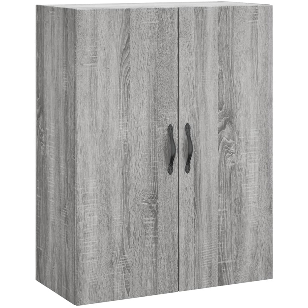 vidaXL 4 Door Grey Sonoma Highboard Image 5