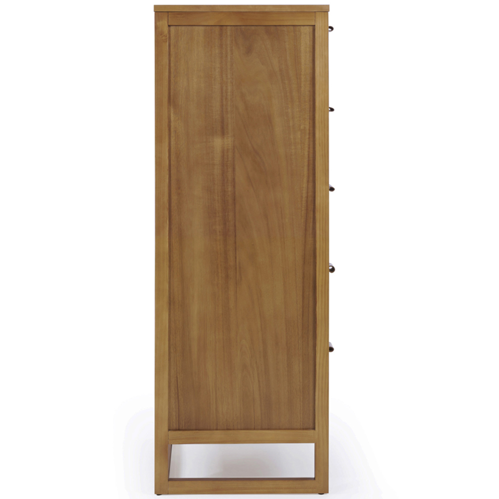 Teamson Home Hatteras 5 Drawer Natural Dresser Image 4