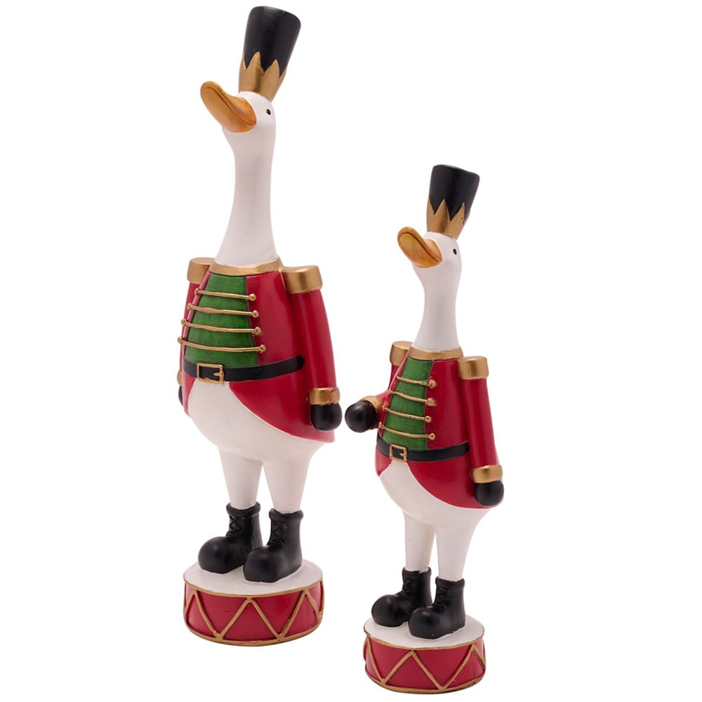 The Seasonal Gift Co Christmas Duck Figurine Decoration 31cm Image 5