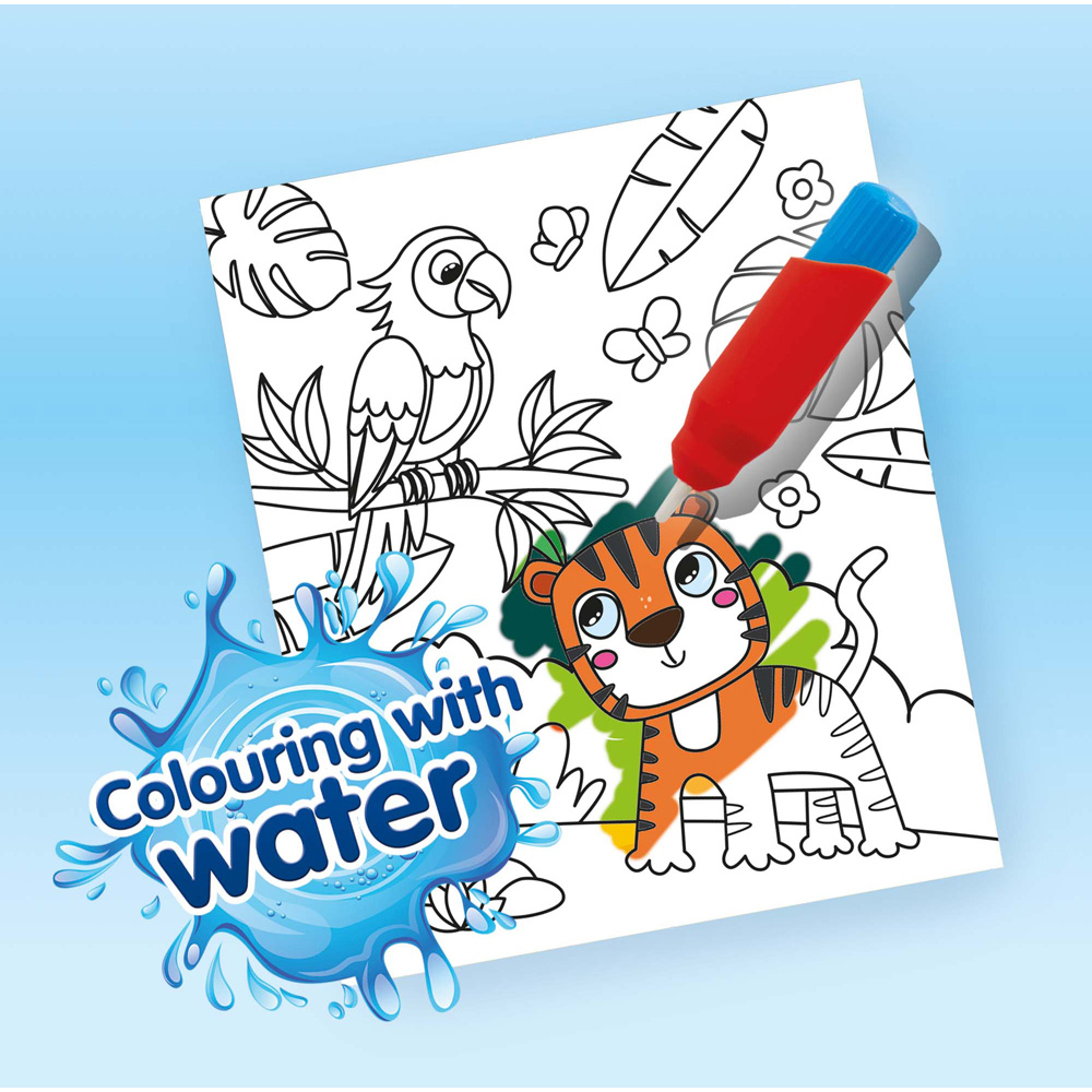 SES Creative Colouring with Water Travel Book and Brush Set Image 5