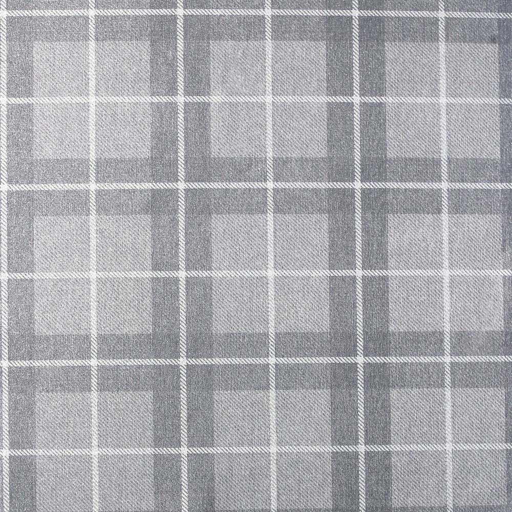 Arthouse Heritage Check Grey and Silver Wallpaper Image 1