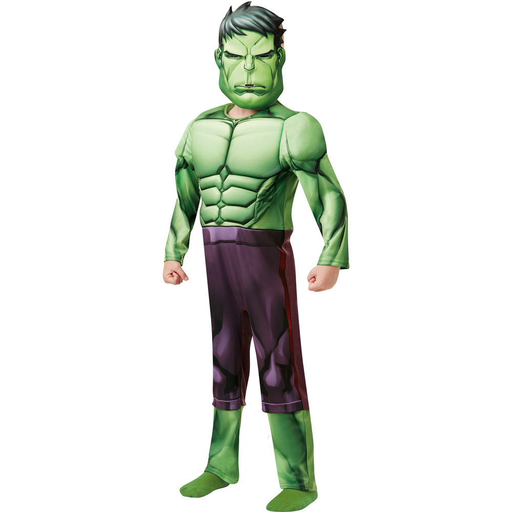 Rubies Masquerade Kids Deluxe Hulk Costume Medium Image 2