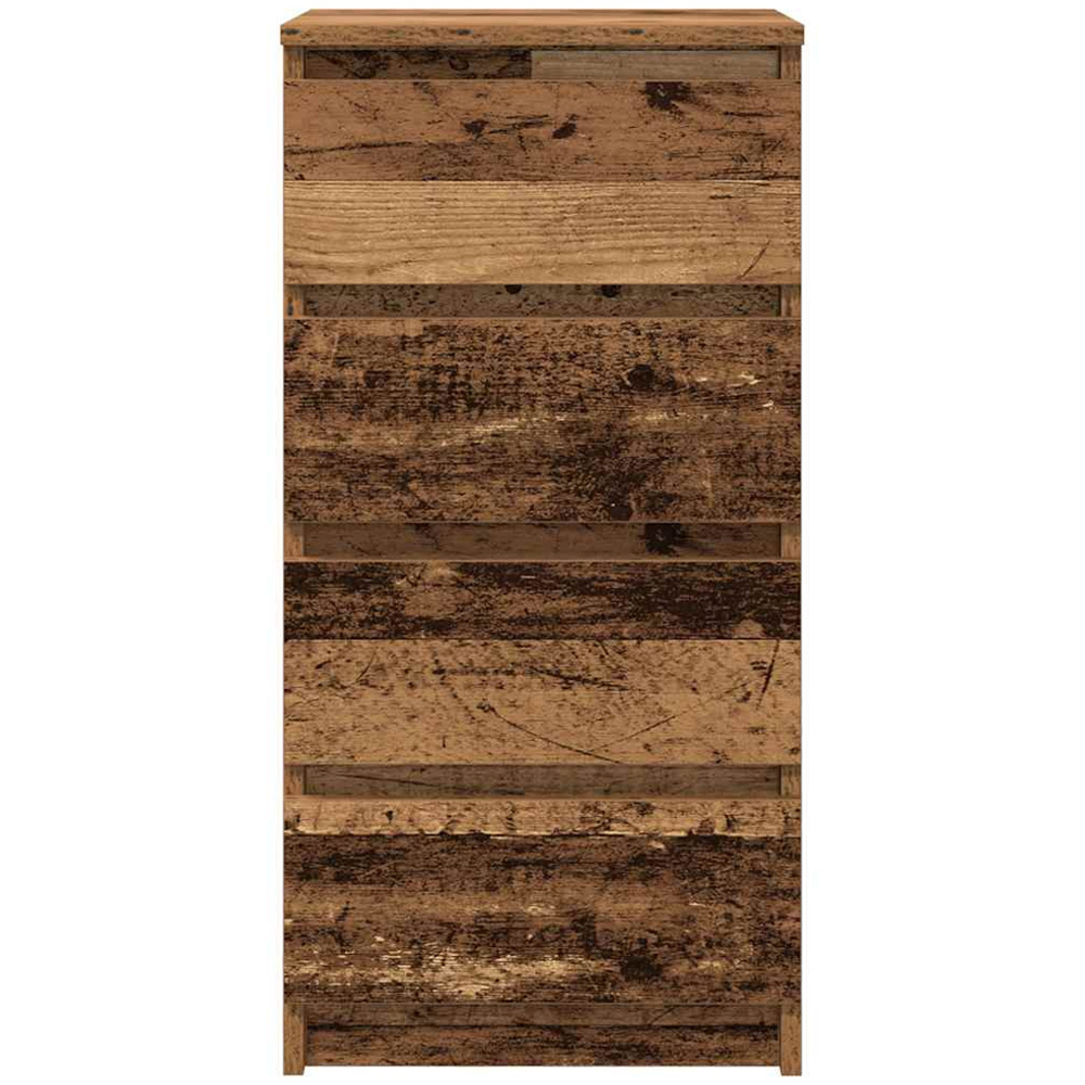 vidaXL 4 Drawer Old Wood Sideboard Image 6
