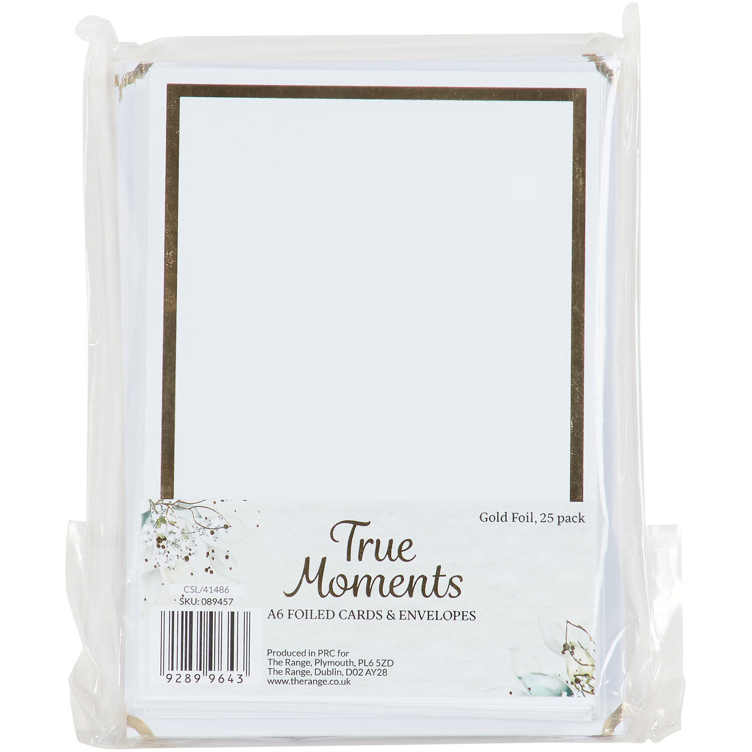True Moments A6 Foiled Cards and Envelopes Image 2