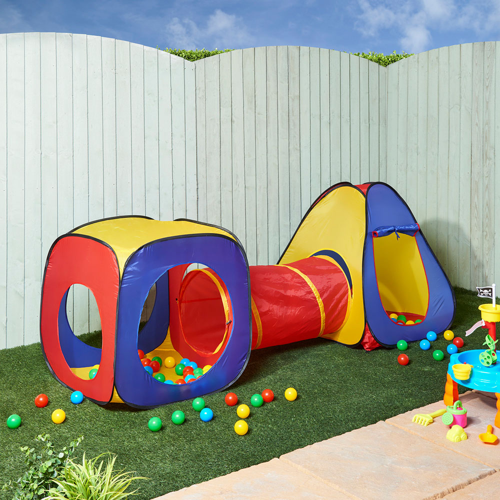 Pop Up Tent and Tunnel Set Image 2