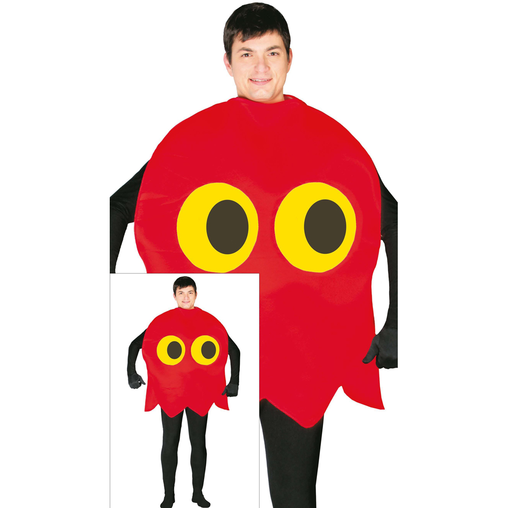 Fiestas Guirca Adult Red and Black Ghost Costume Large Image 2