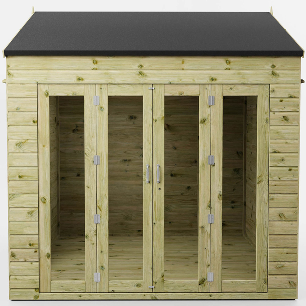 Mercia 8 x 8ft Double Door Vermont Summerhouse Image 3