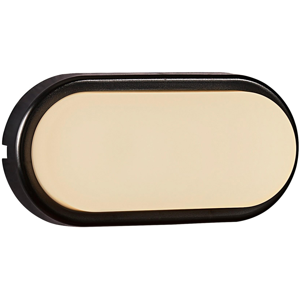 Nordlux Cuba Black Oval Garden Wall Light Image 1