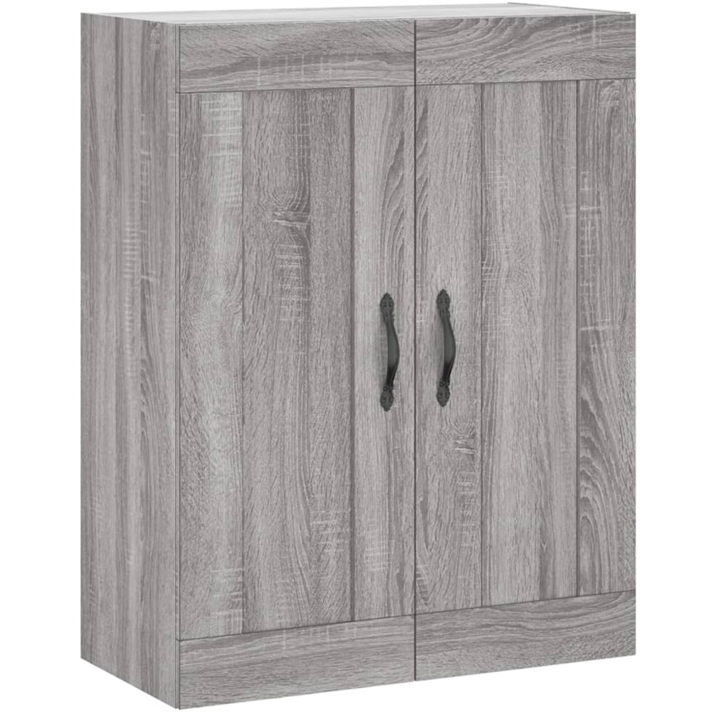 vidaXL 3 Door 3 Drawer Grey Sonoma Highboard Image 5