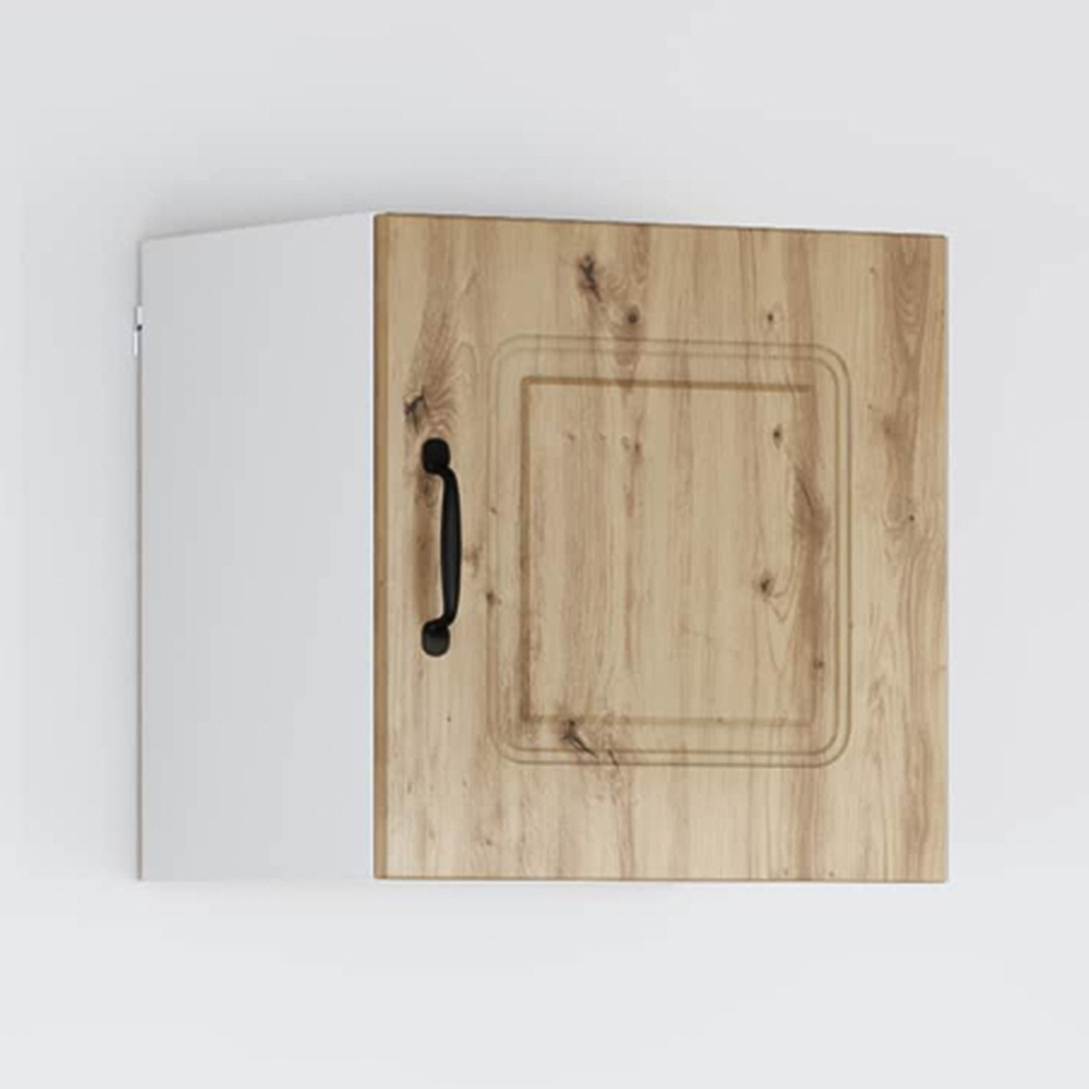 vidaXL Kalmar Single Door Artisan Oak Wall Mounted Square Kitchen Cabinet Image 1