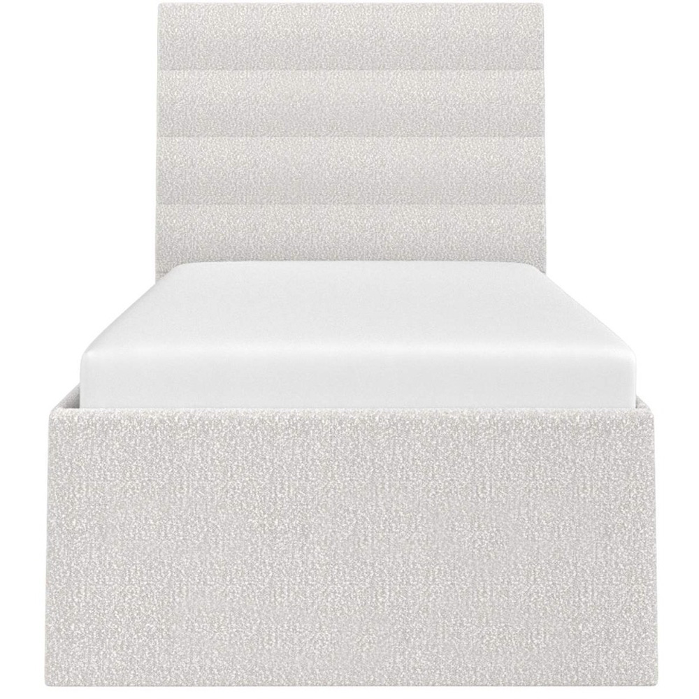 Flair Ari Single Beige Boucle Bed with Trundle Image 3