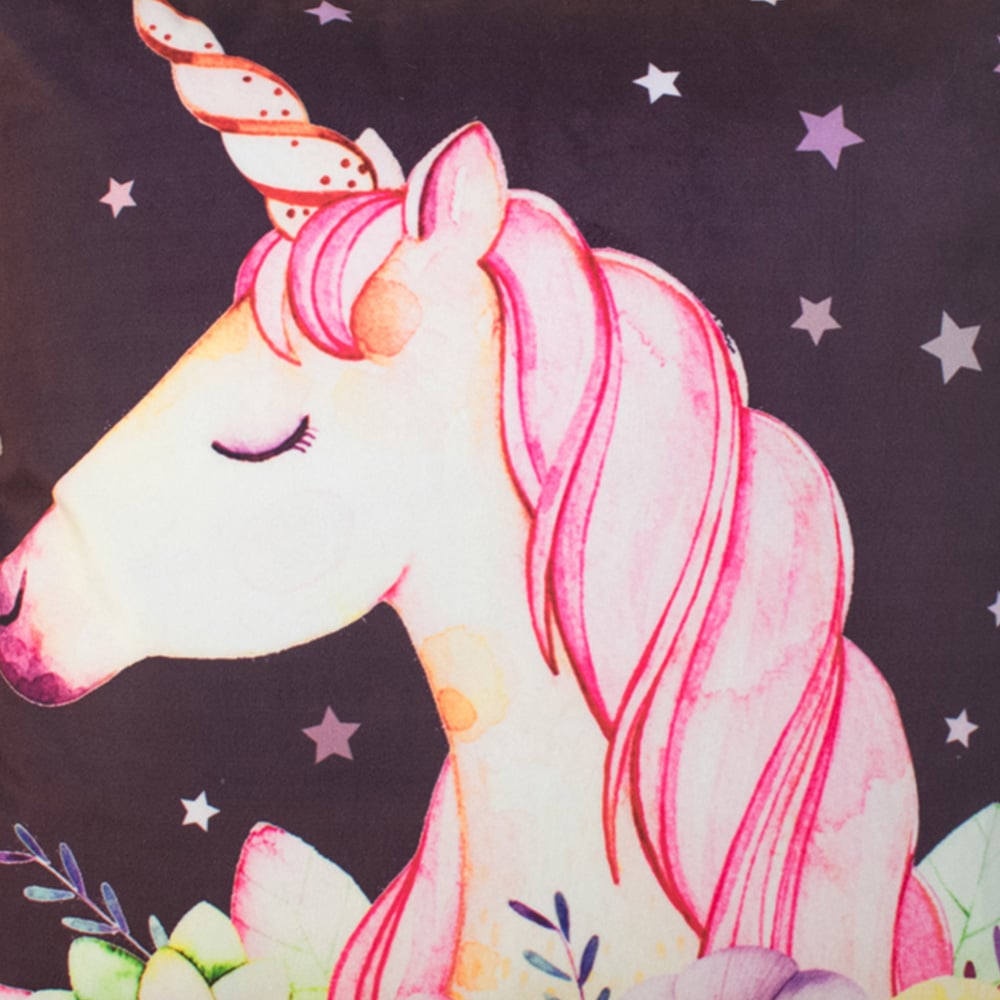 Velosso Unicorn Star Filled Cushion 43 x 43cm 2 Pack Image 2