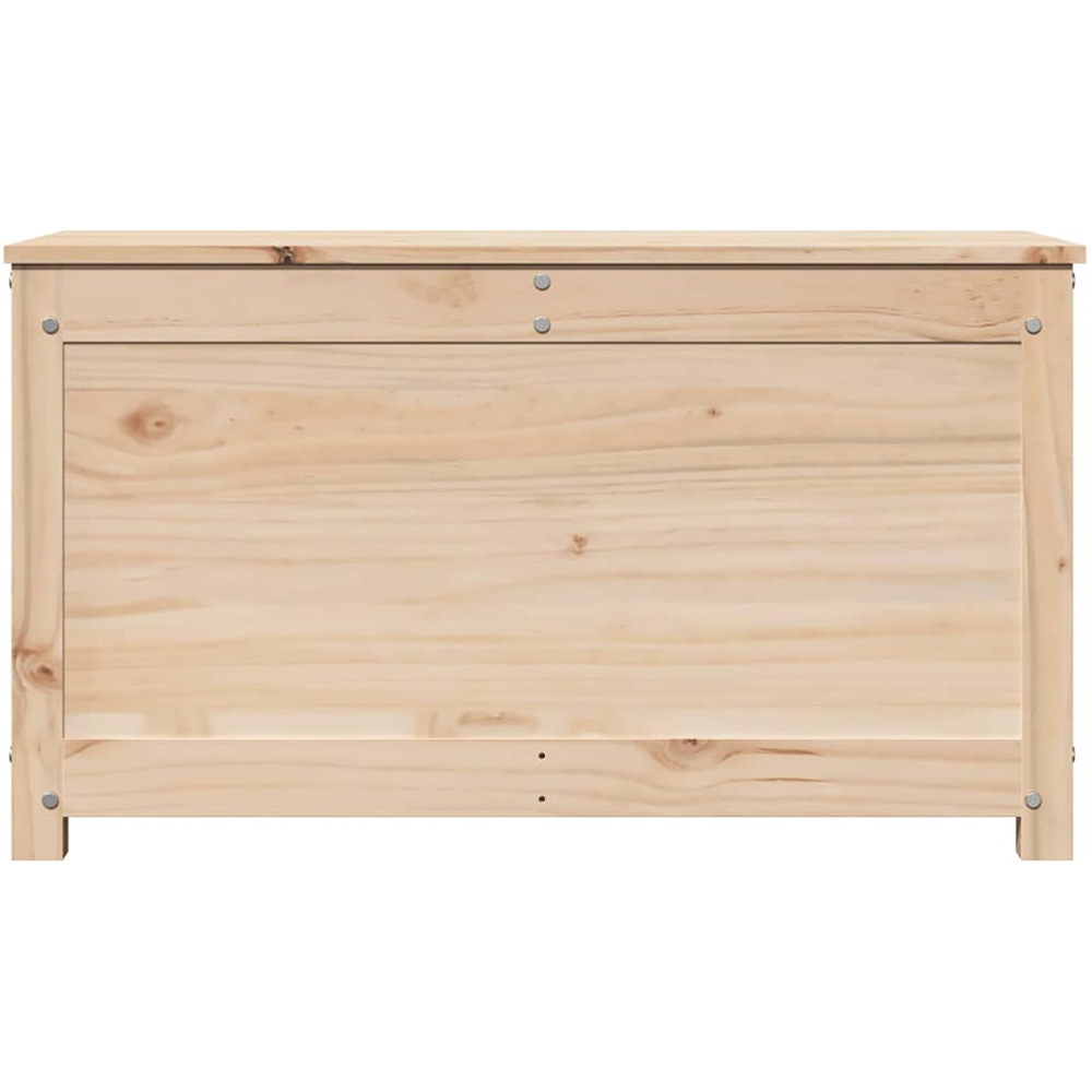 vidaXL Brown Wooden Storage Box Image 3