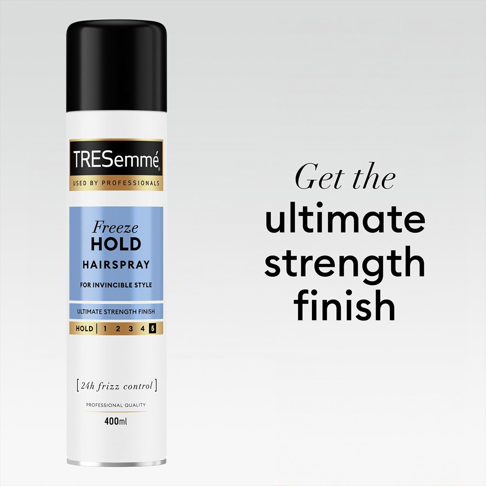 TRESemme Freeze Hold Hairspray 400ml 3 Pack Image 6