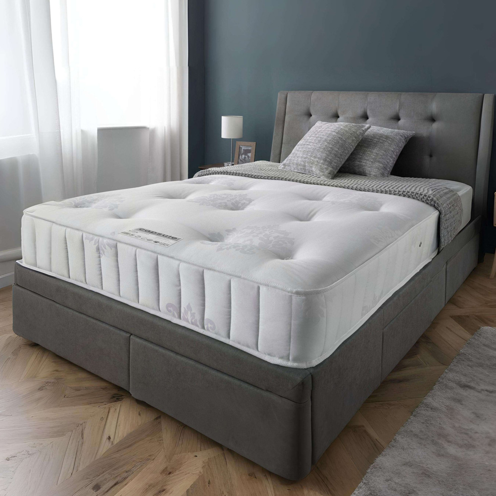 Julian Bowen Capsule Elite Single White 1000 Pocket Sprung Mattress Image 2
