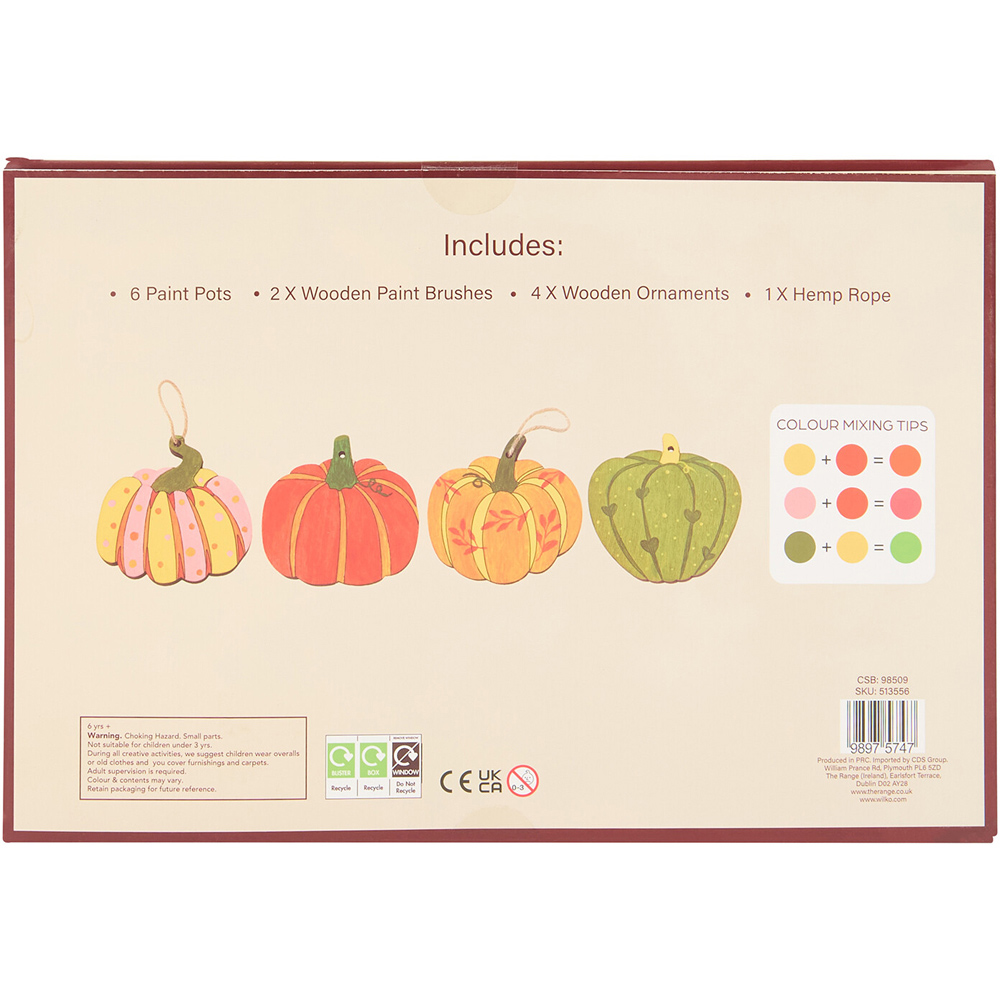 Paint Your Own Wooden Ornaments Kit Image 3